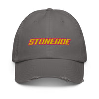 Stoneade Embroidered Logo - Distressed Dad Cap