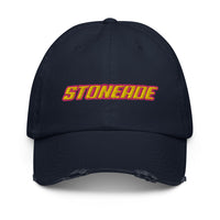 Stoneade Embroidered Logo - Distressed Dad Cap